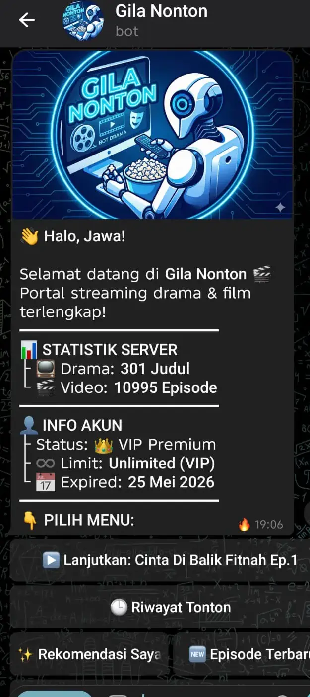 Gila Nonton Bot